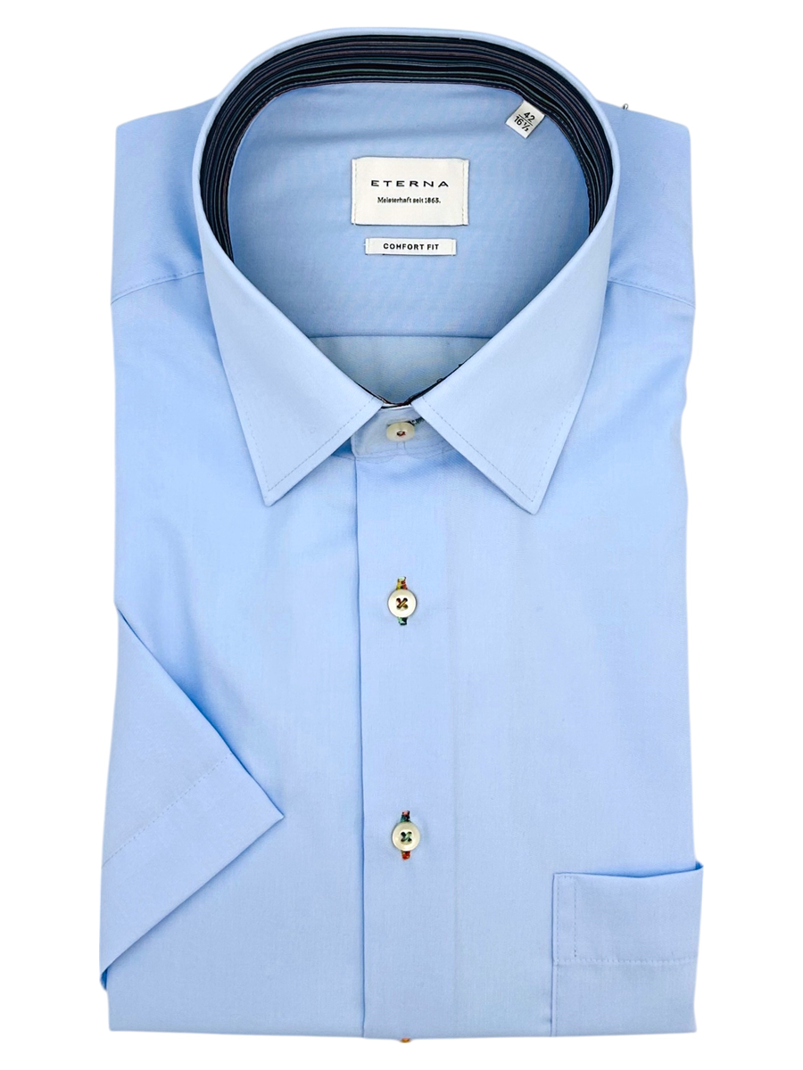 Eterna Comfort fit Kortærmet skjorte